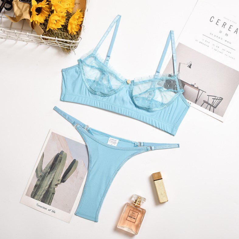 Sexy Lingerie Lace Bra Set