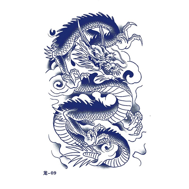 Japanese Dragon Tattoo Sticker