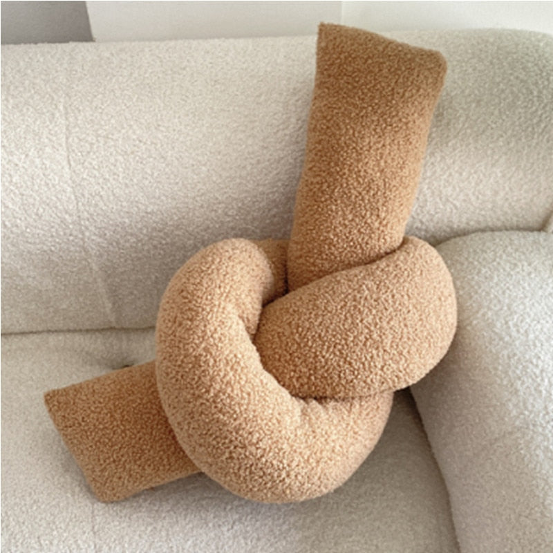 1PC Nordic Wool Plush Pillows