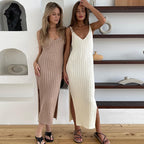 Knitted Slip Long Dress