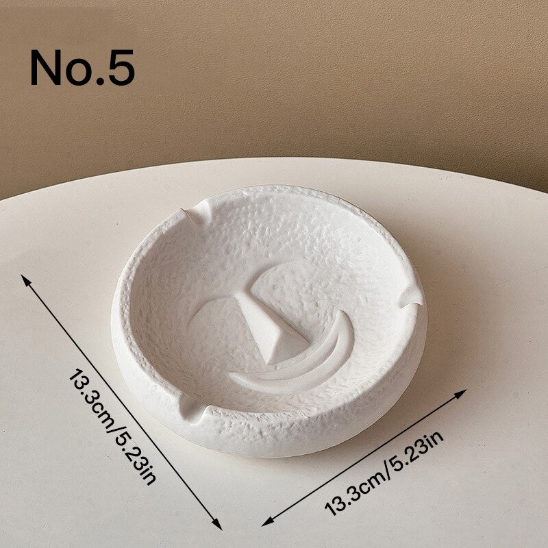 Ceramic Face Ashtray