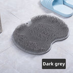 Silicone Hands-Free Big Flat Back Scrubber