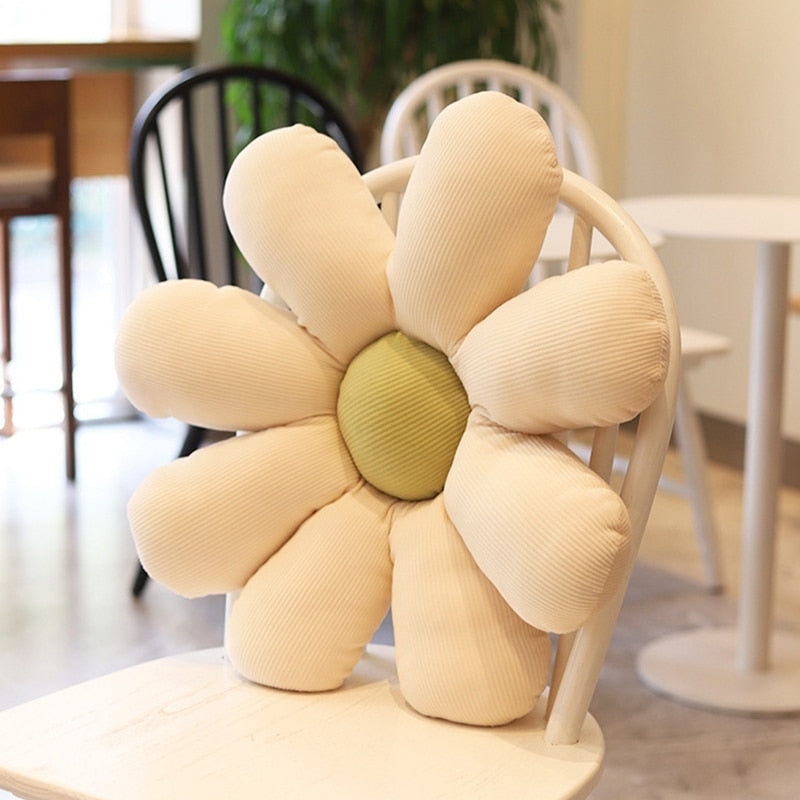 Daisy Flower Pillow