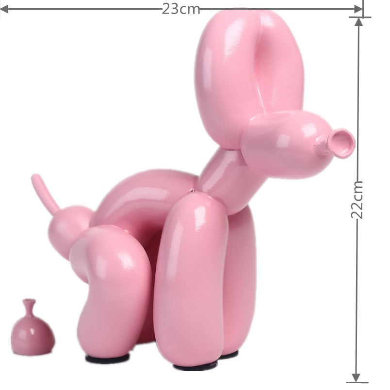 Balloon Dog Doggy Poo Sculpture