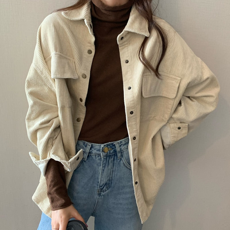 Corduroy Oversize Jacket