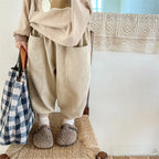 Cotton Harem Pants