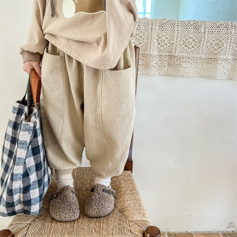 Cotton Harem Pants