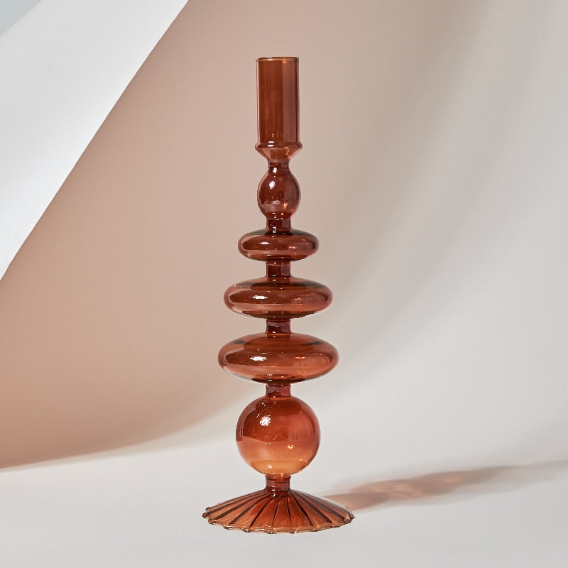 Mars Glass Candle Holder