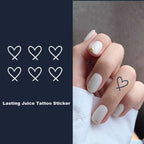 Butterfly Finger Sticker Tattoo