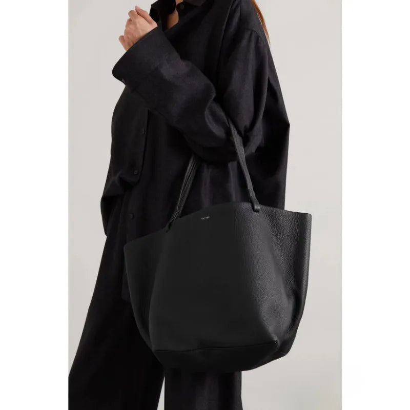 Soft Leather Tote Bag
