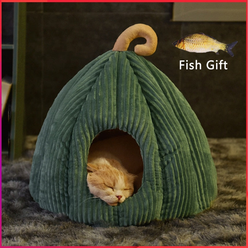 Pumpking Shaped Bed Pet