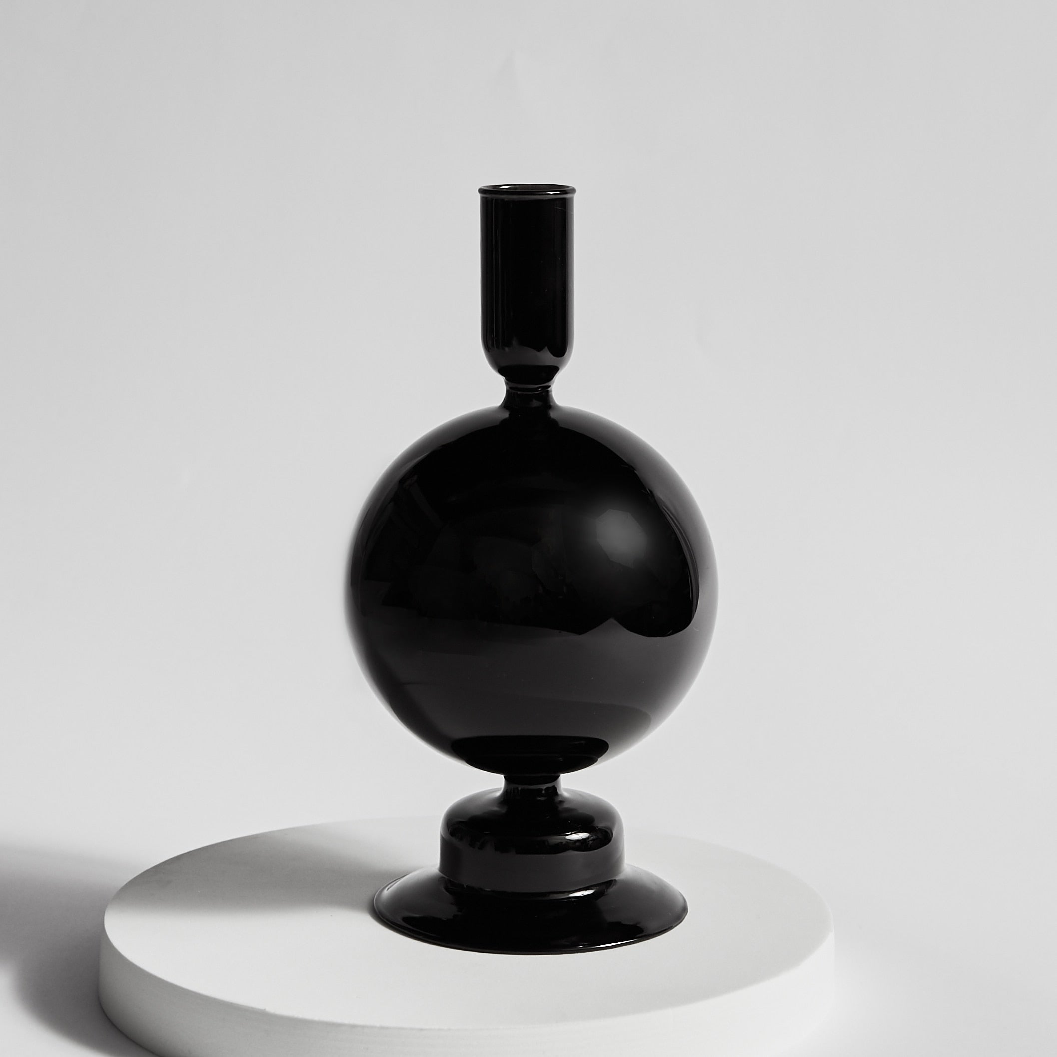 Jupiter Glass Candle Holders
