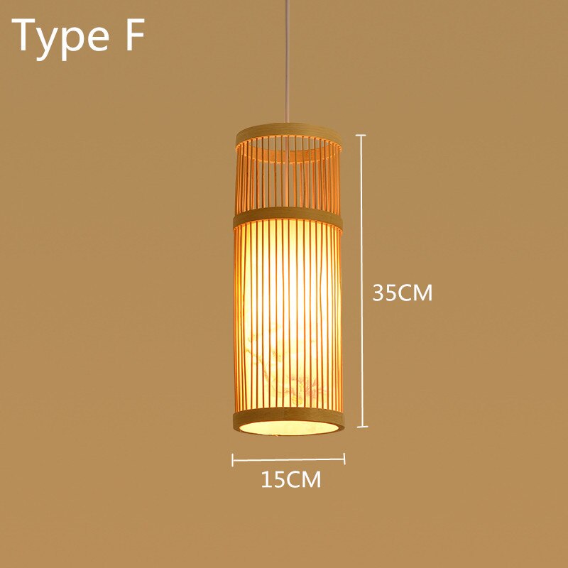 Woven Bamboo Pendant Lights
