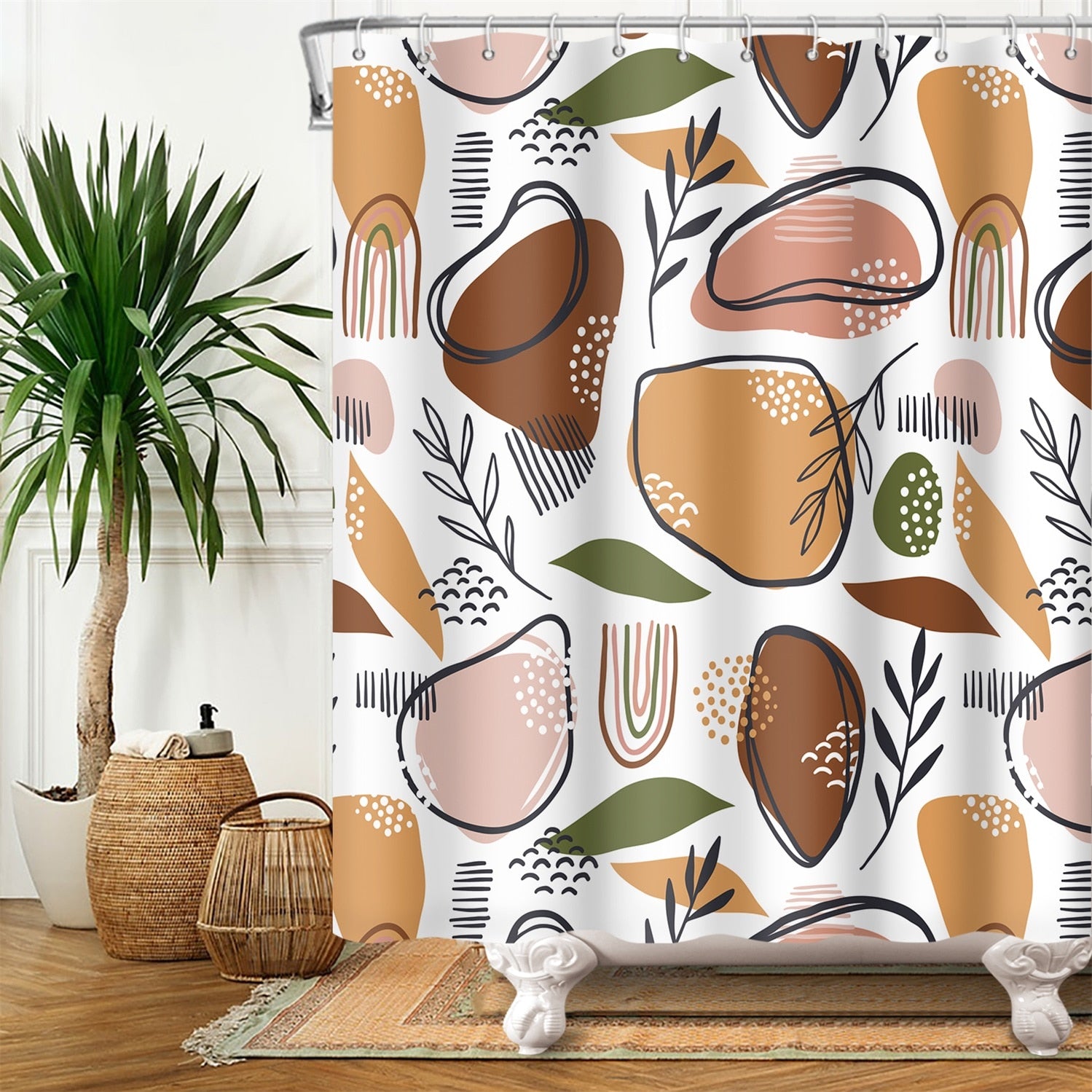 Abstract Art Shower Curtain