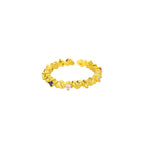 Gold Ring Star Women