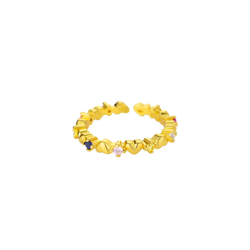 Gold Ring Star Women
