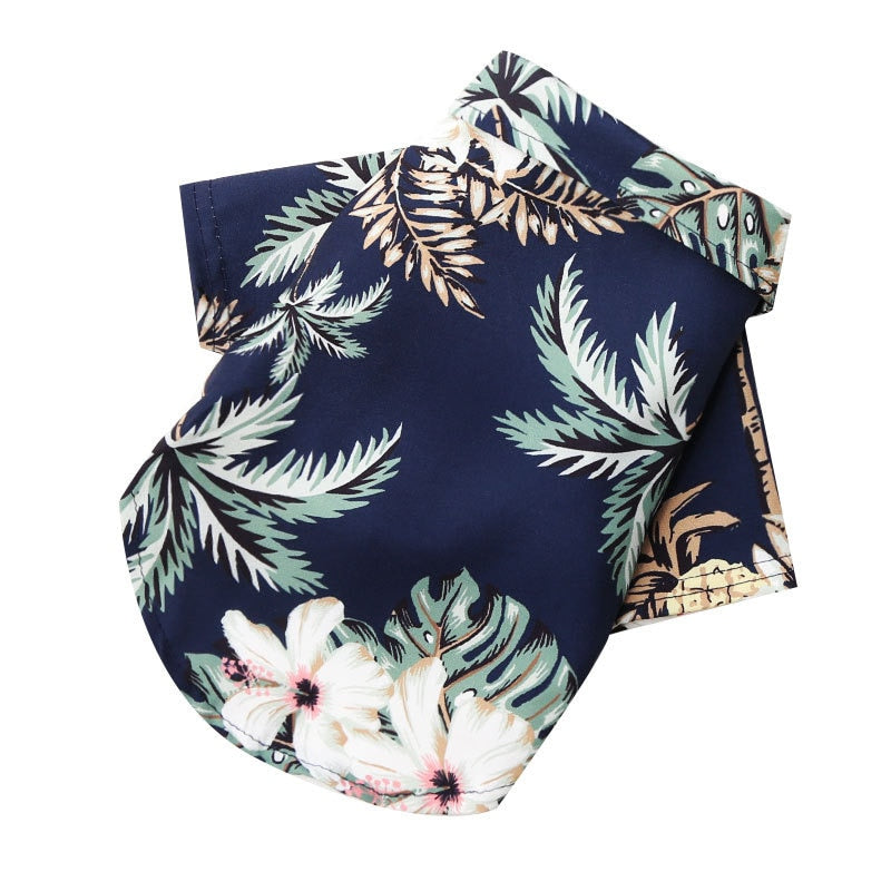 Pet Summer Clothes Hawaiian Style