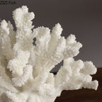 Coral Marble Base Resin Deco