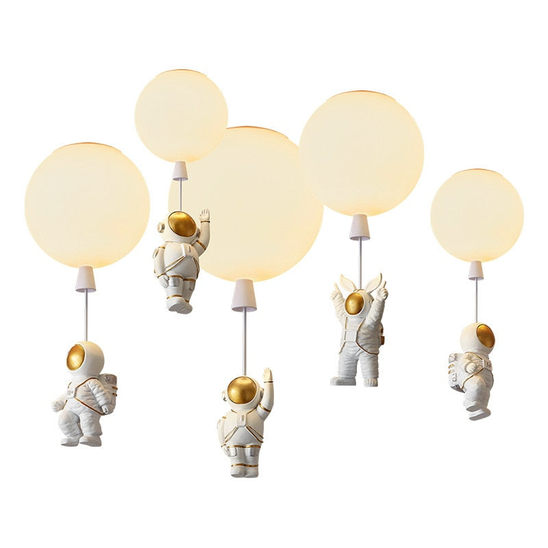 Nordic Astronaut Ballon LED Pendant Light