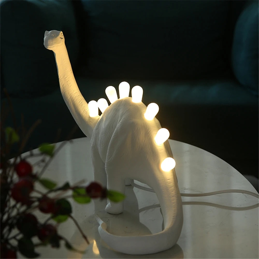 Dinosaur Lamps Resin Led