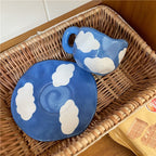 Hand Painted Sky Clouds Cup