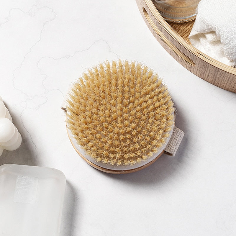 Wooden Bath Brush Natural