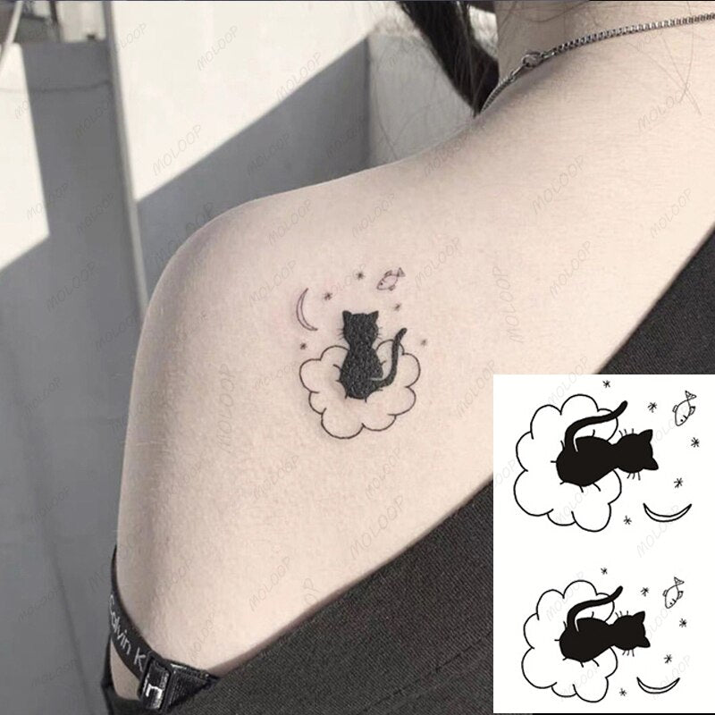Waterproof SticketTattoo Red Heart
