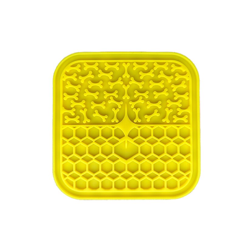 Square Pattern Silicone Feeding Pad