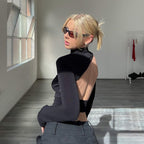 Backless Cut-Out Tops
