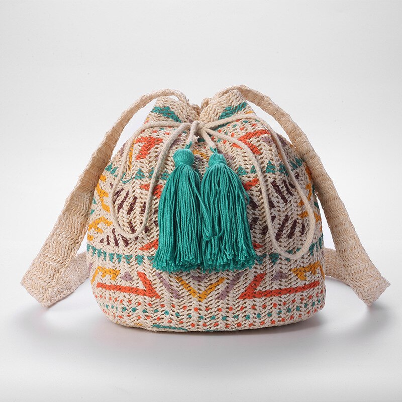 Green Wayuu Bag Crochet