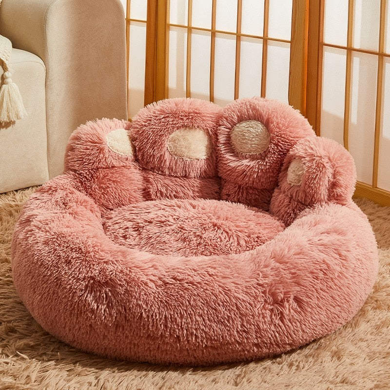 Bear Paw Shape Pet Bed