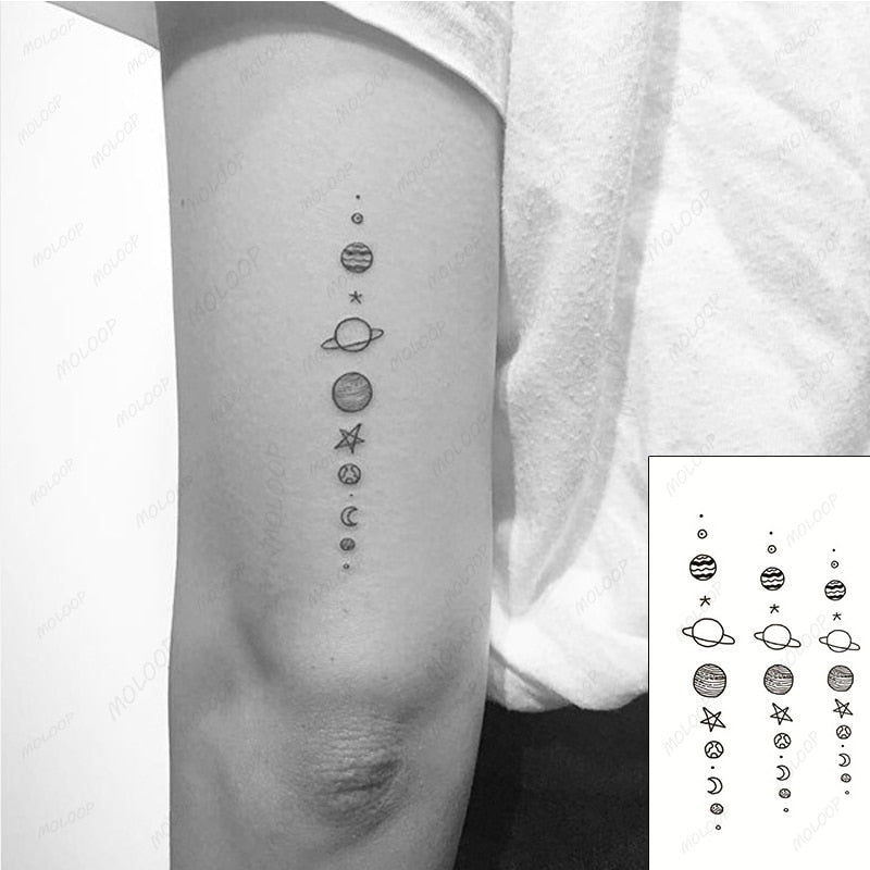 Waterproof SticketTattoo Red Heart