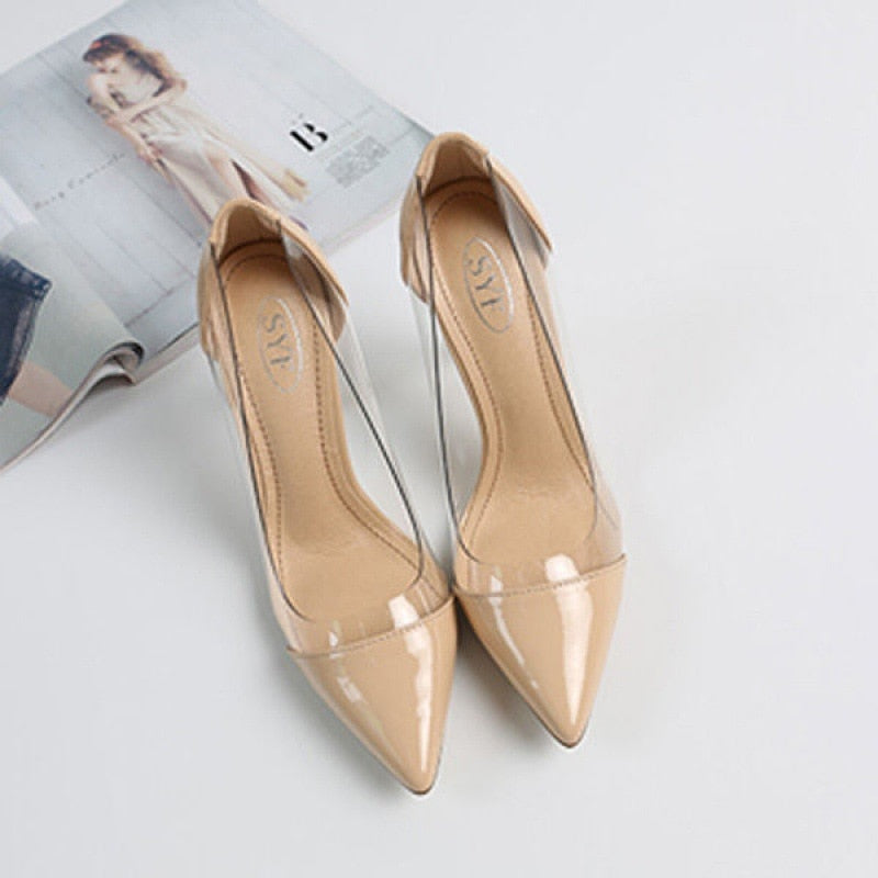 Transparent Pumps Shoes