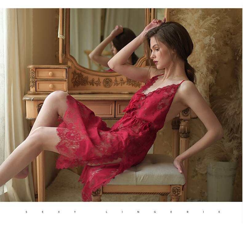 Pyjamas Lace Hollow Out