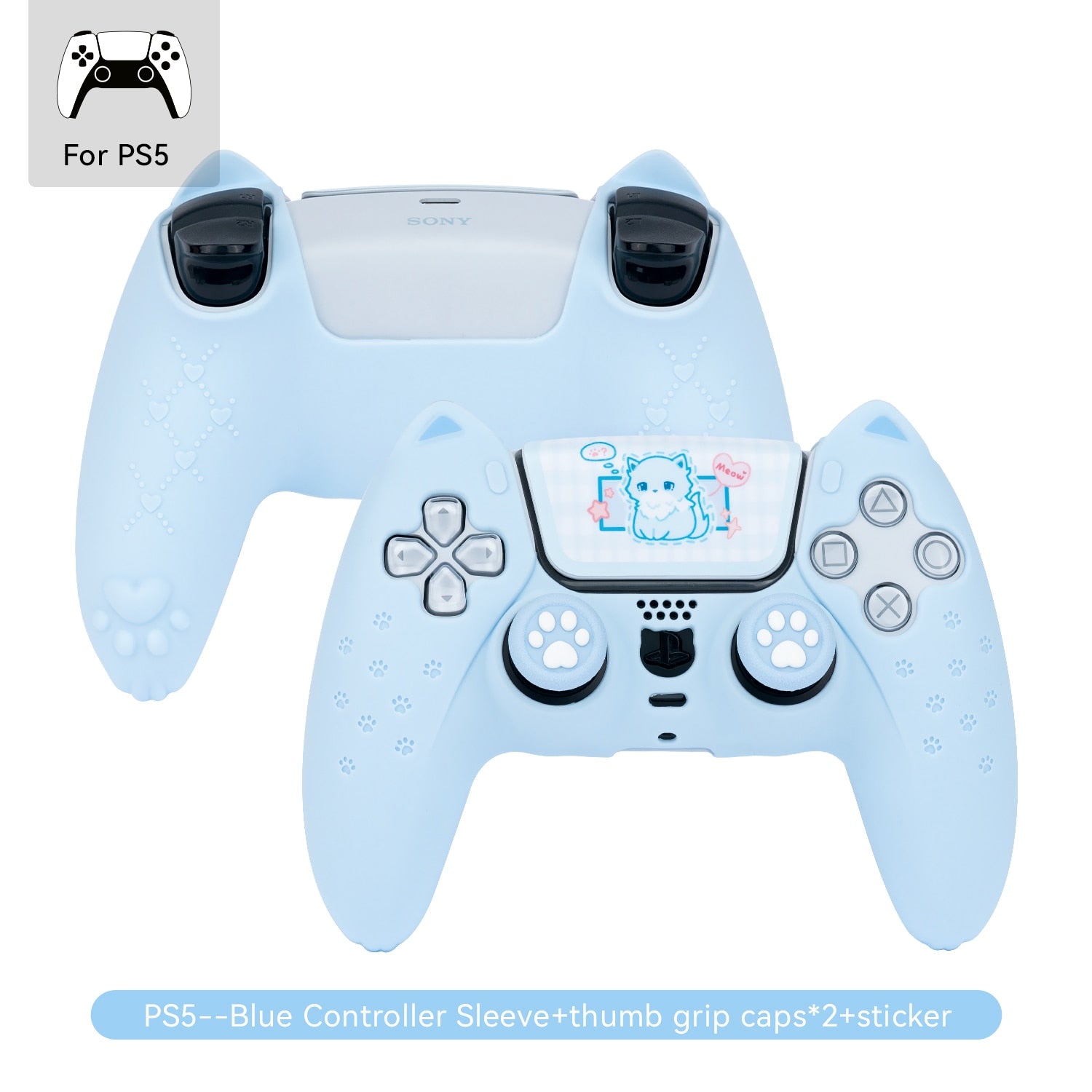 Kawaii Silicone Cover PS5 Controller