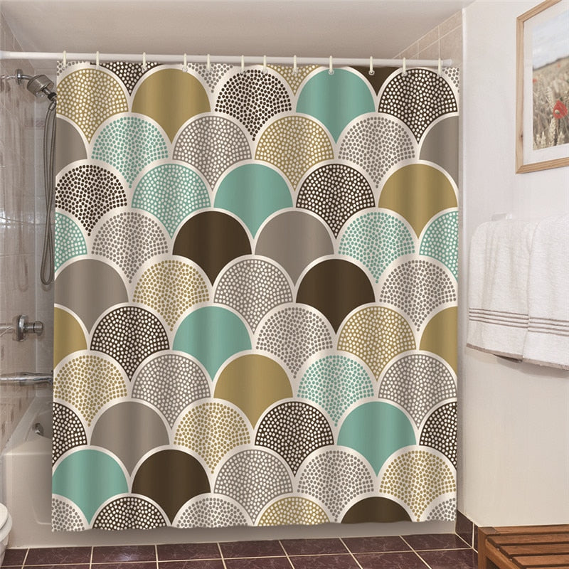 Abstract Pattern  Shower Curtain