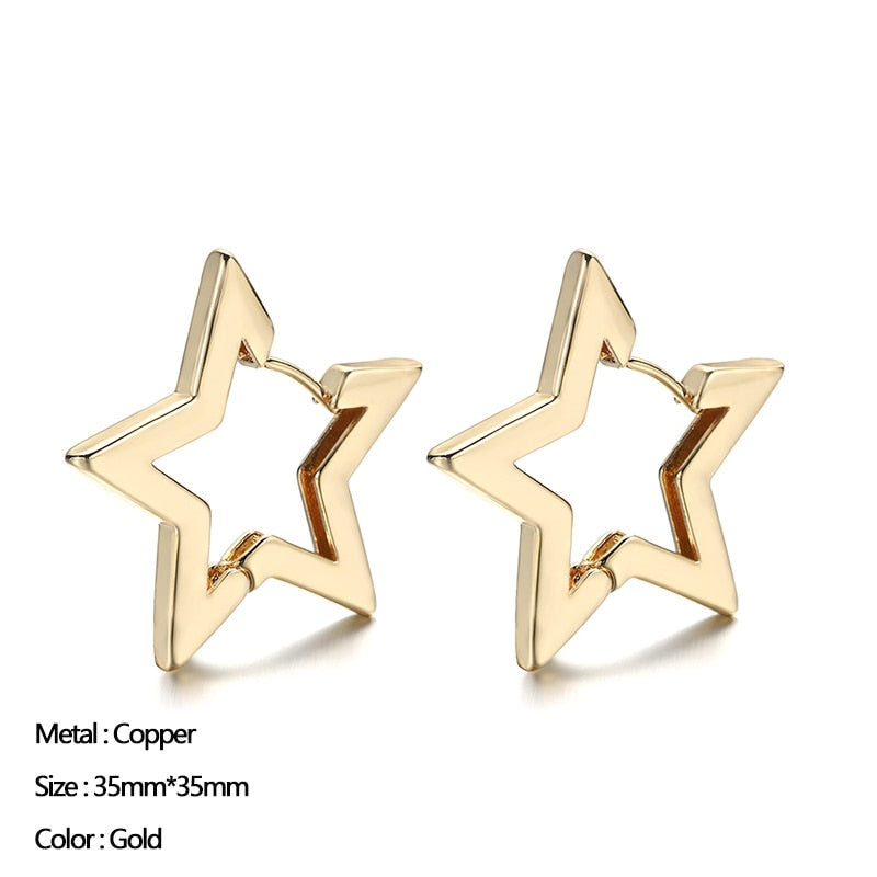 Classic Circle Hoop Earrings