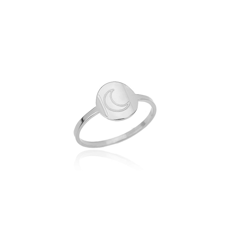Sun Moon Ring Gold/Silver