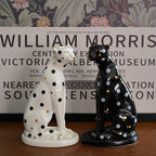 Ceramic Leopard Candle Holder