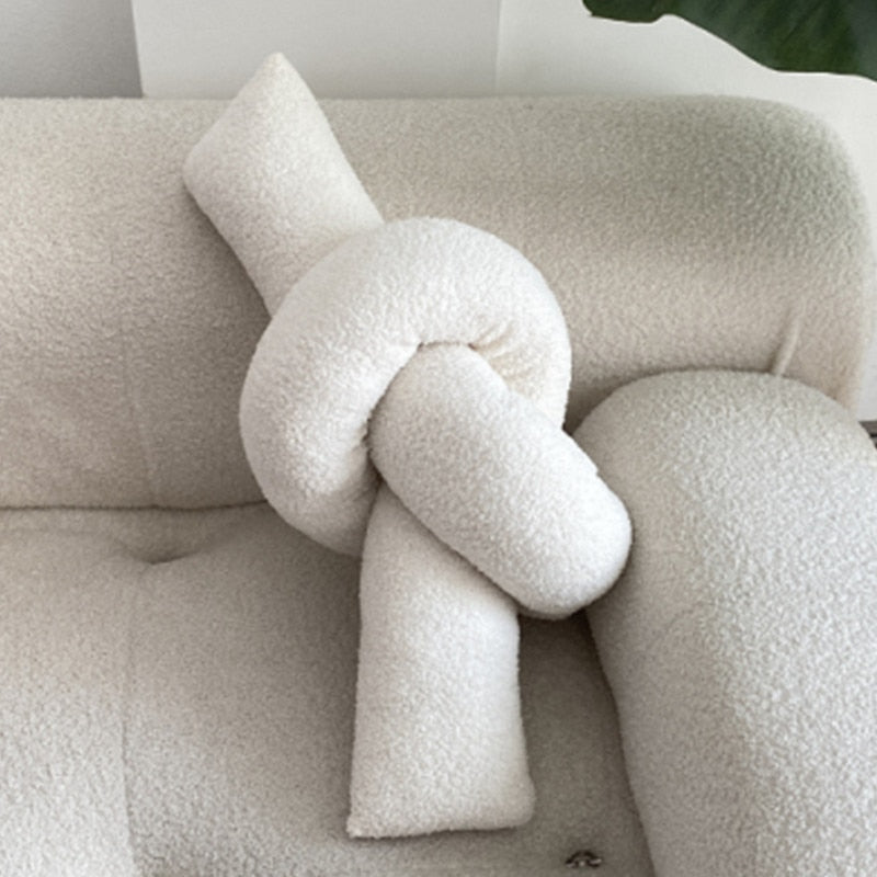 1PC Nordic Wool Plush Pillows