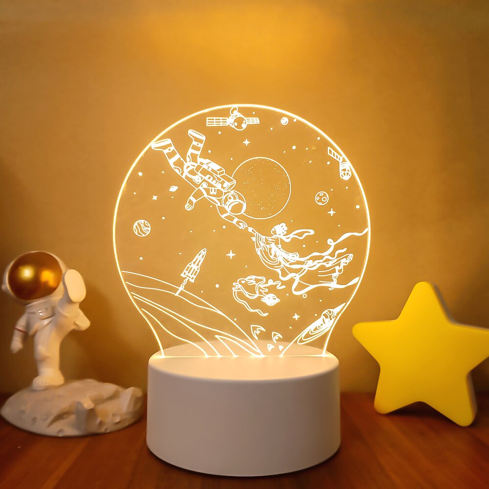 Astronaut LED Night Lamp