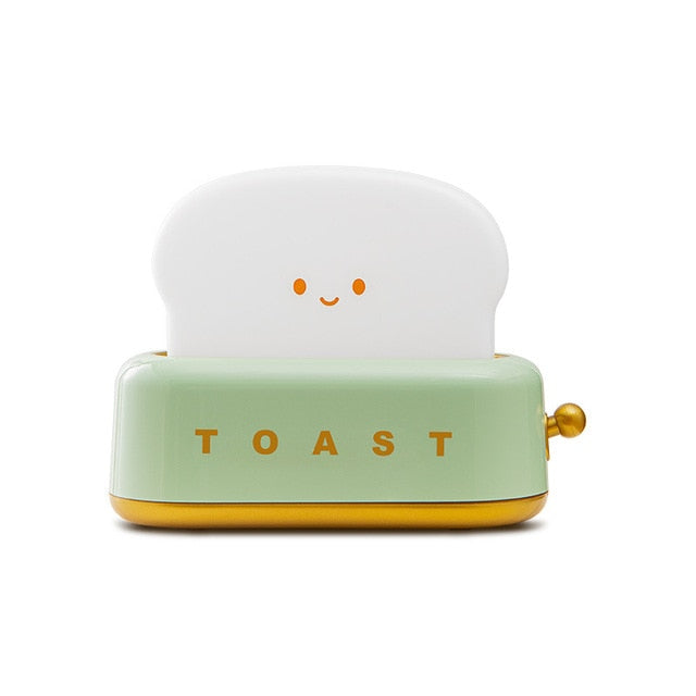 Cute Toast Night Light  Lamp