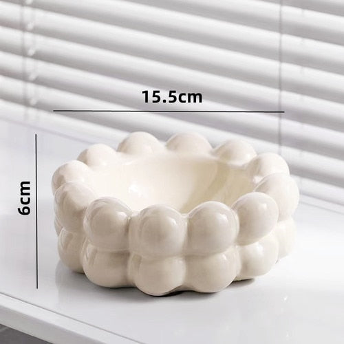 Abstract Ceramic Ashtray