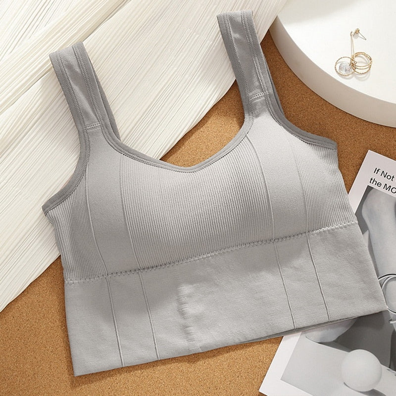 Breathable Sports Bra Crop Top