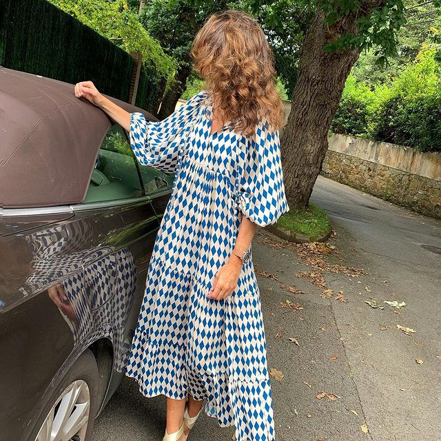 Boho Long Dress Floral Print