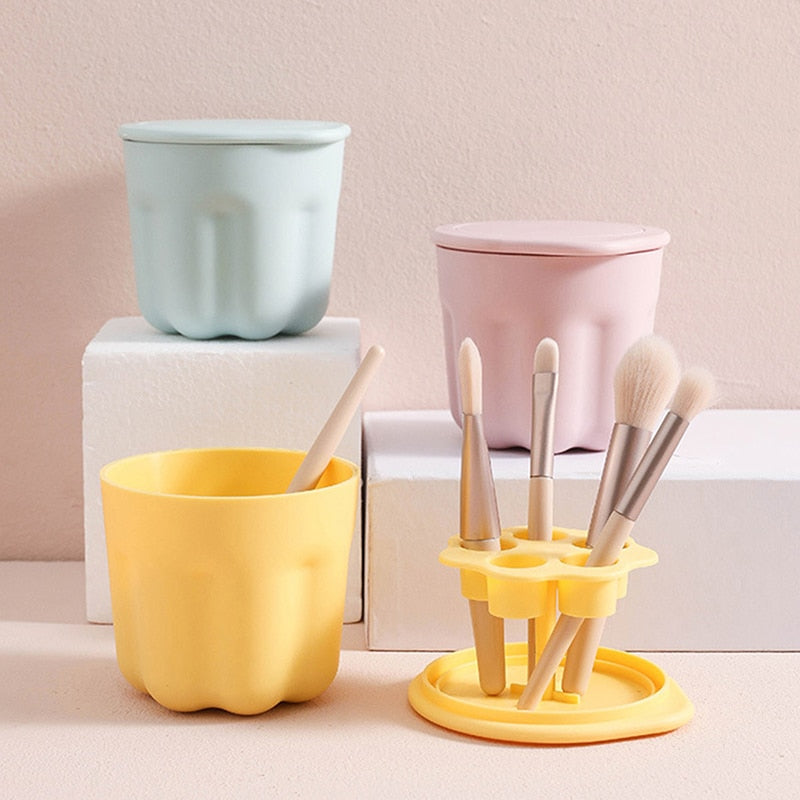 Makeup Brush Cleaner Bucket