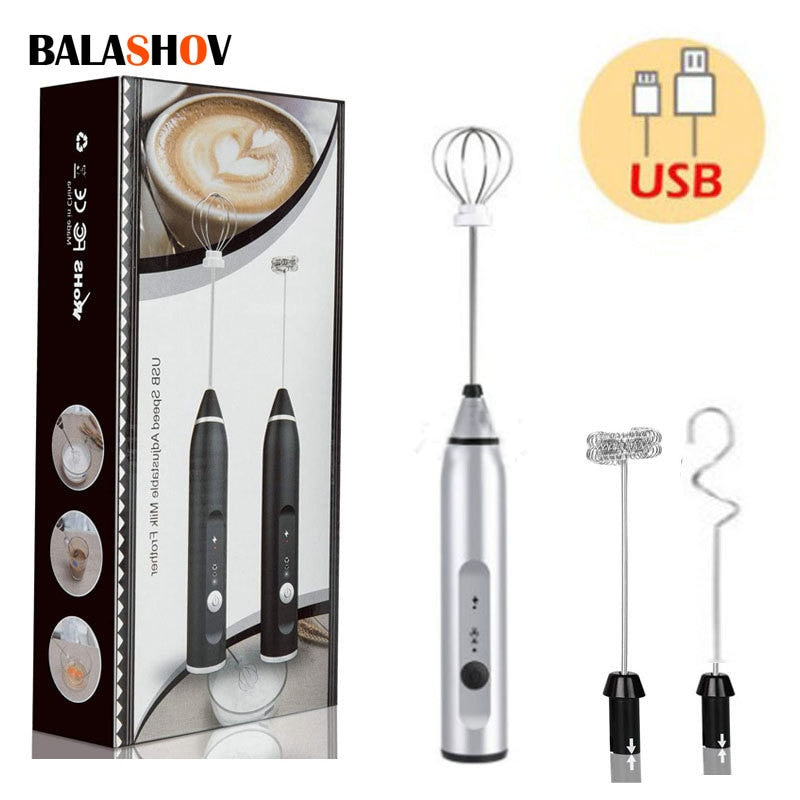 Wireless Milk Frothers Set
