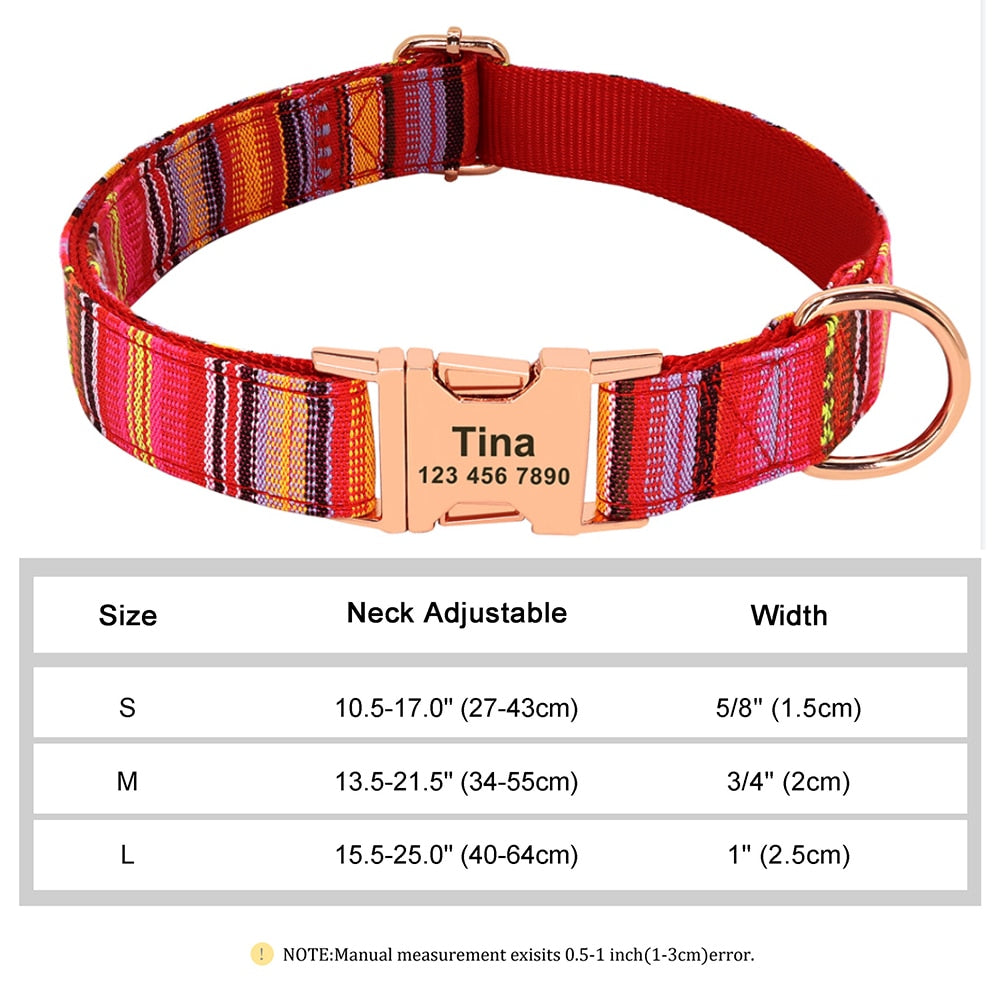 Dog Collar Print Personalized