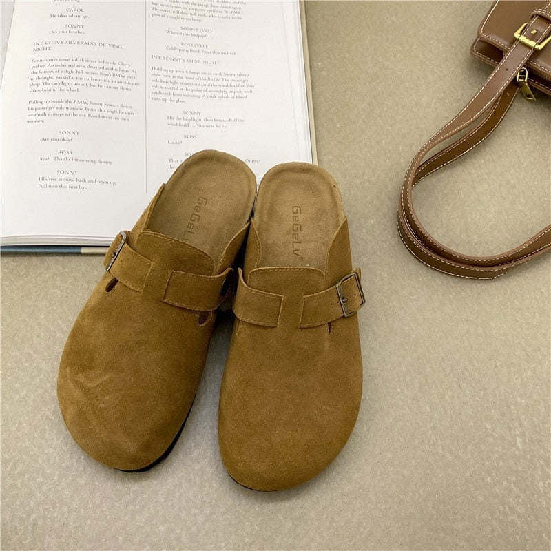 Suede Sandals