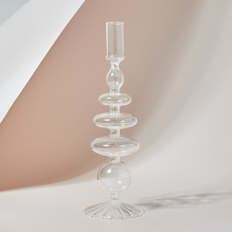 Mars Glass Candle Holder